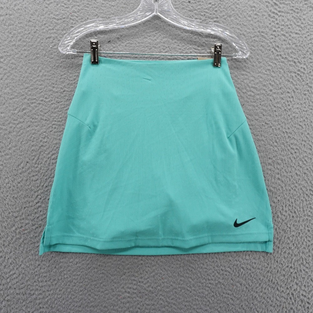 Nike‎ Dri FIT ADV Golf Skort Womens XS Teal Green Athletic Skirt NEW